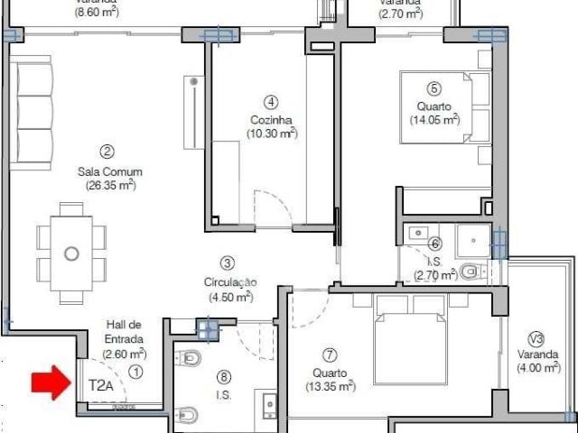 Apartamento venda em Figueira Da Foz, Coimbra