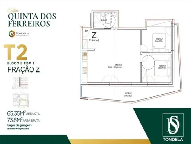 Apartamento venda em Viseu