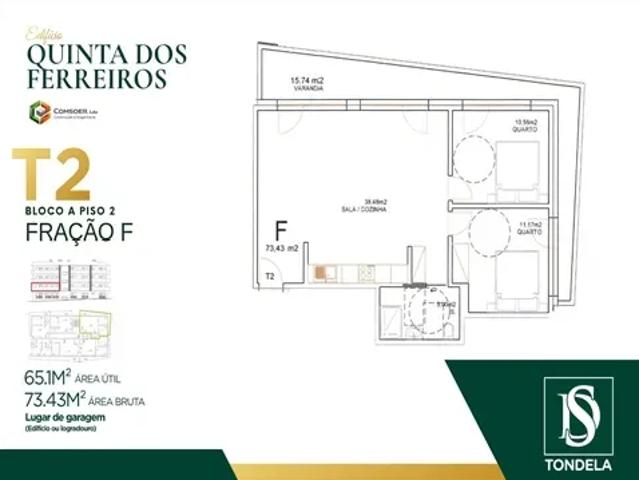 Apartamento venda em Viseu