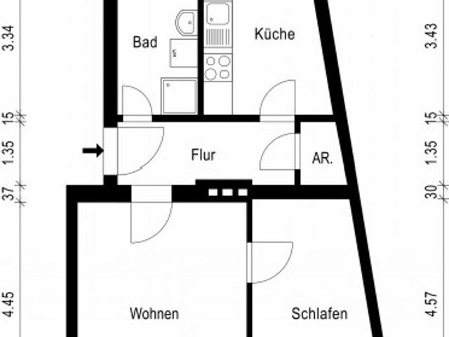 Apartment mieten in Brückfeld, Magdeburg