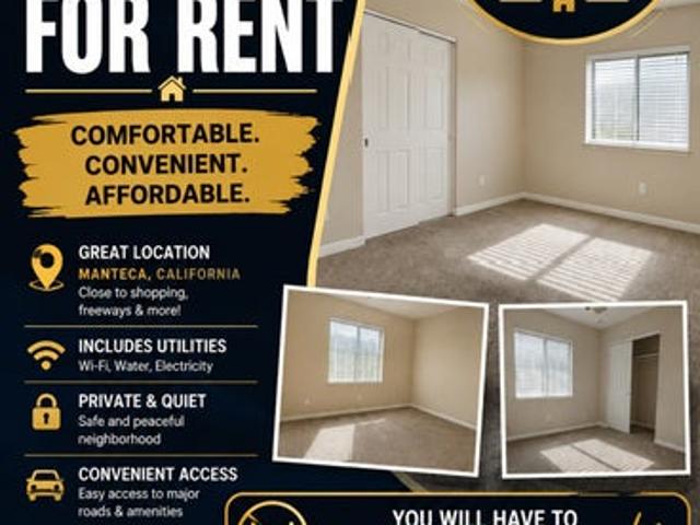 Room for rent in Manteca, California