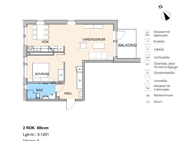 Lägenhet hyra i Arvika, Värmland