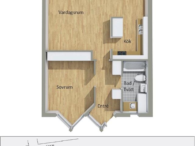 Lägenhet hyra i Munka-Ljungby, Skåne