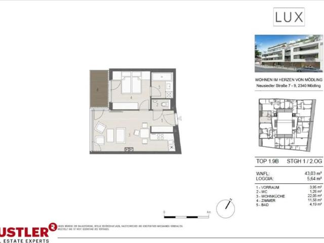 Wohnung mieten in Schöffelstadt, Mödling