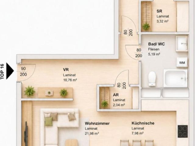 Wohnung mieten in Eggenberg, Gersdorf-Feistritz