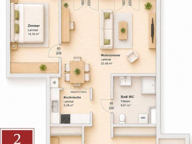 Wohnung mieten in Eggenberg, Gersdorf-Feistritz