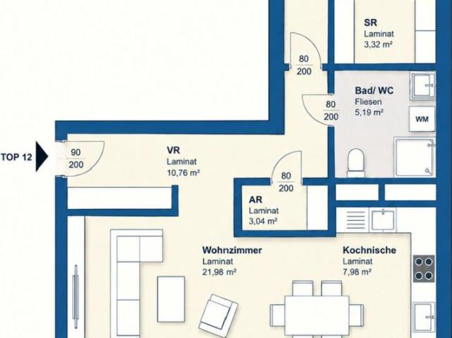 Wohnung mieten in Katastralgemeinde Baierdorf, Graz