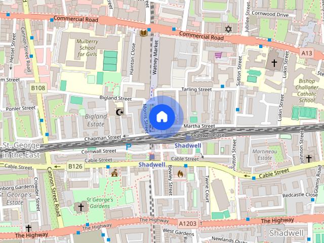 Apartment for rent in St. George in the East, Greater London