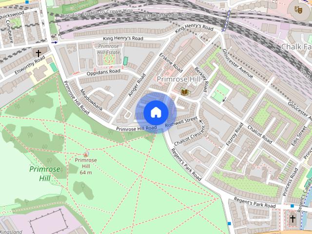 House for rent in Chalk Farm, Primrose Hill