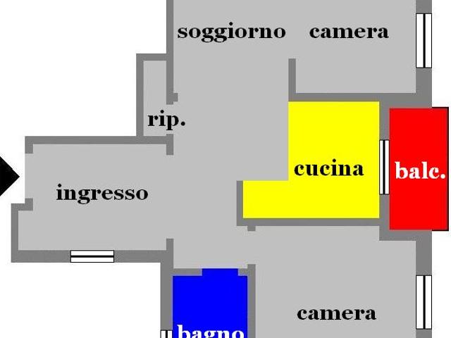 Appartamento in affitto a Centro Est, Serra Riccò