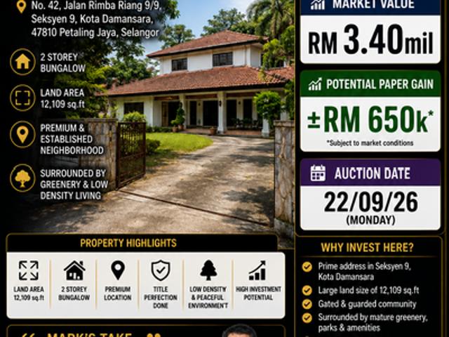 House for sale in Petaling, Damansara Damai