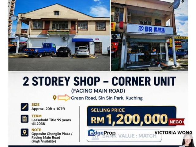 Shop for sale in Kuching