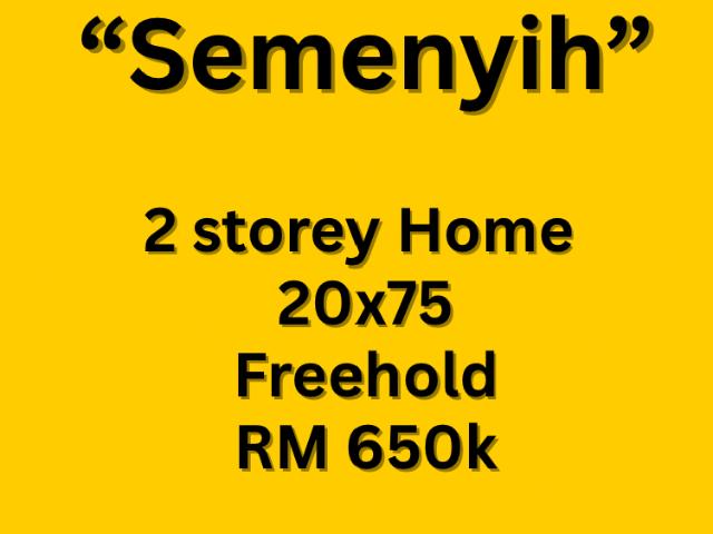 House for sale in Kajang, Langat