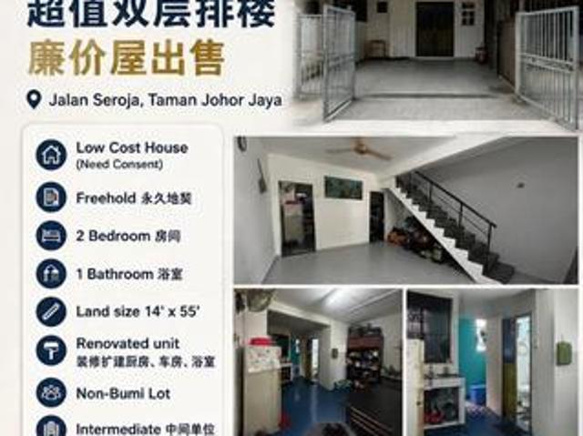 Terraced House for sale in Johor Bahru