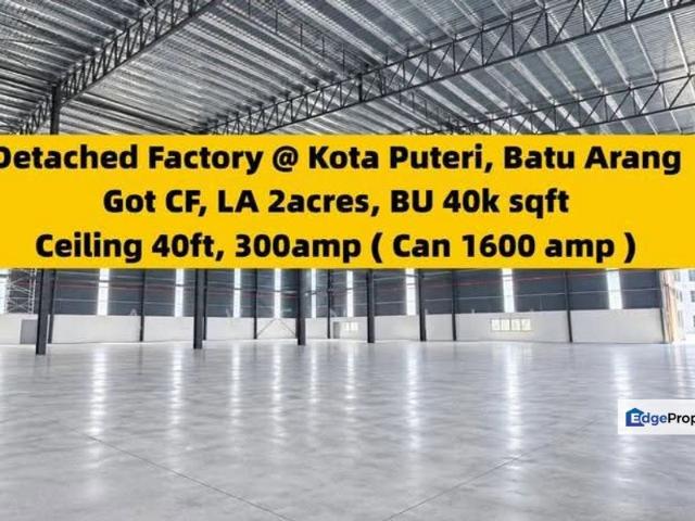 Warehouse for rent in Selayang, Selangor