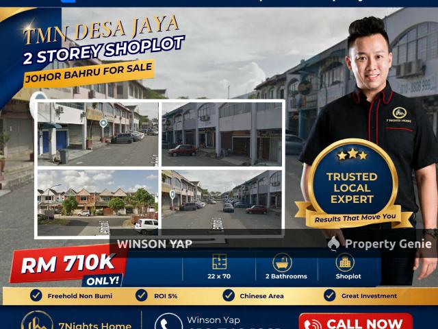 Shop for sale in Johor