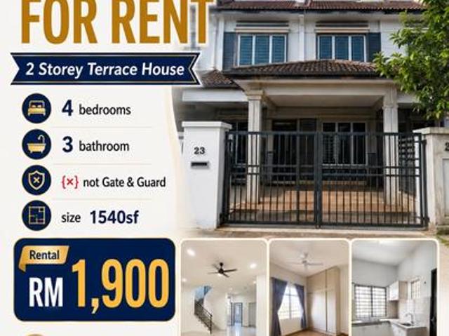 Terraced House for rent in Johore Bahru, Johor