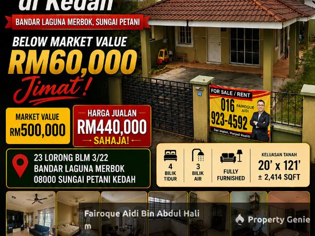 Terraced House for sale in Kuala Muda, Kedah