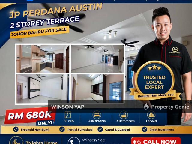 Terraced House for sale in Tebrau, Johor