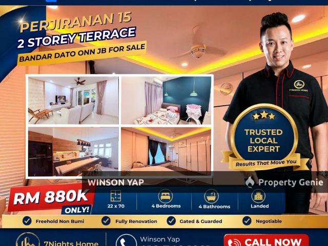 Terraced House for sale in Tebrau, Johor