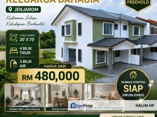 House for sale in Jenjarom, Selangor