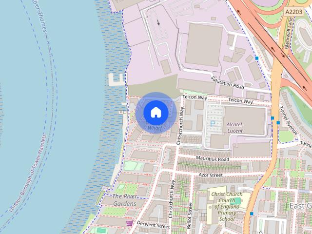 Apartment for rent in Enderby Wharf, Greater London