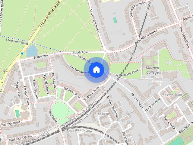 Apartment for rent in London Borough of Lewisham, Blackheath