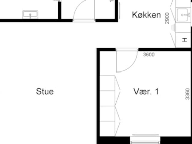 Lejlighed til leje i Thorsø, Århus