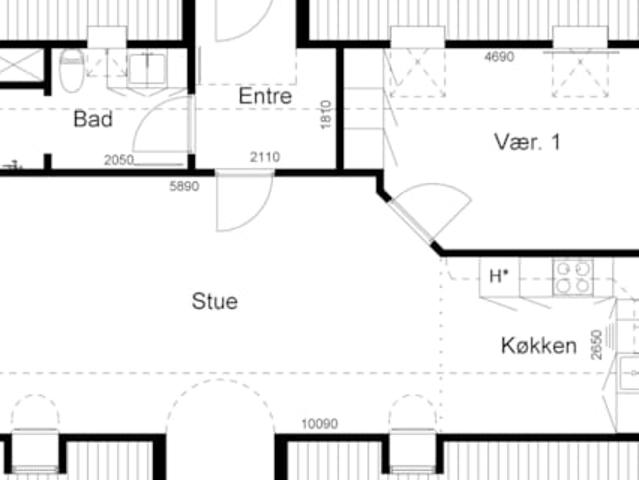 Lejlighed til leje i Thorsø, Århus