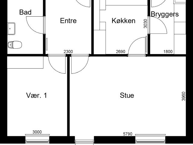 Hus til leje i Roslev, Århus