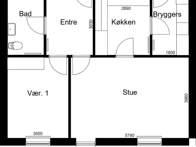 Hus til leje i Roslev, Århus