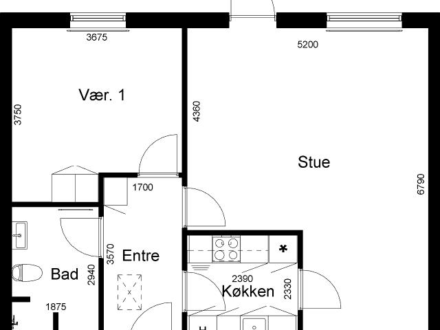 Hus til leje i Skjern, Århus