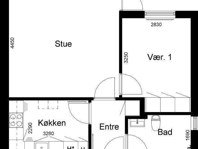 Hus til leje i Thyborøn, Århus