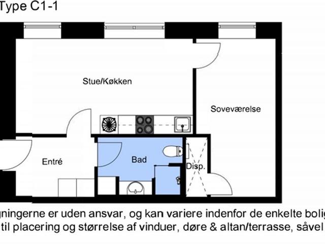 Lejlighed til leje i Åby, Aarhus