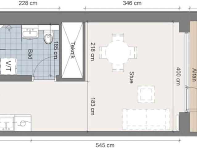 Lejlighed til leje i Helsinge, Brøndby