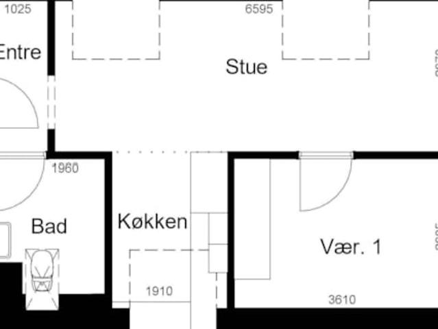 Lejlighed til leje i Roslev, Århus