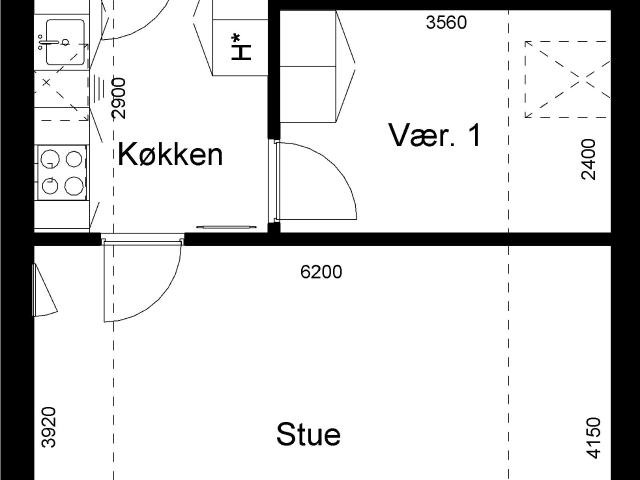 Lejlighed til leje i Tim, Århus