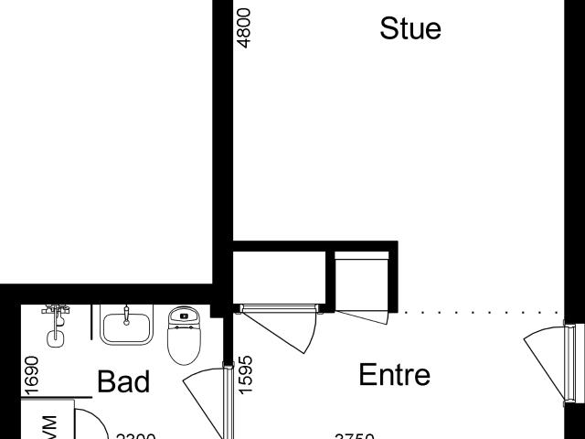 Lejlighed til leje i Vinderup, Århus