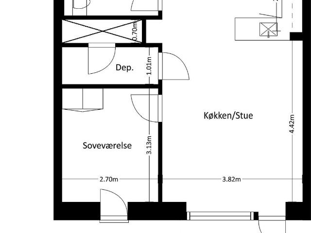 Lejlighed til leje i Kirkegårdshuse, Slagelse