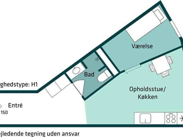 Lejlighed til leje i Aarhus, Aarhus Kommune