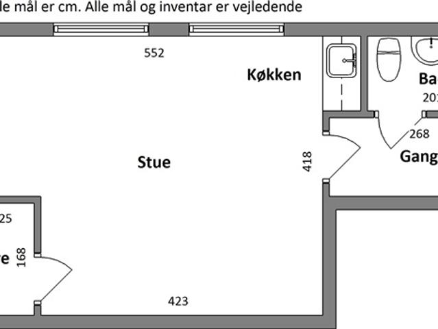 Lejlighed til leje i Horsens, Århus