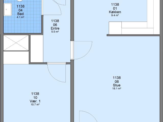 Lejlighed til leje i Esbjerg