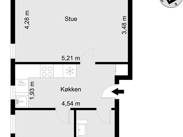 Lejlighed til leje i Kolding