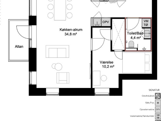 Lejlighed til leje i Odense