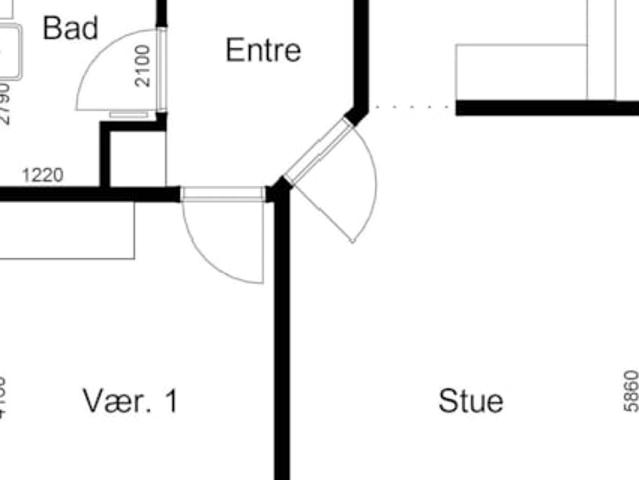 Lejlighed til leje i Roslev, Århus