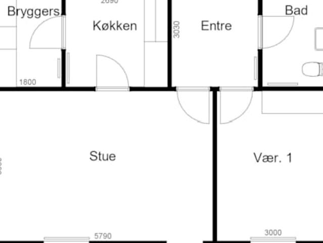 Lejlighed til leje i Roslev, Århus
