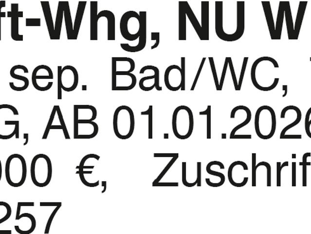 Wohnung mieten in Wullenstetten, Senden