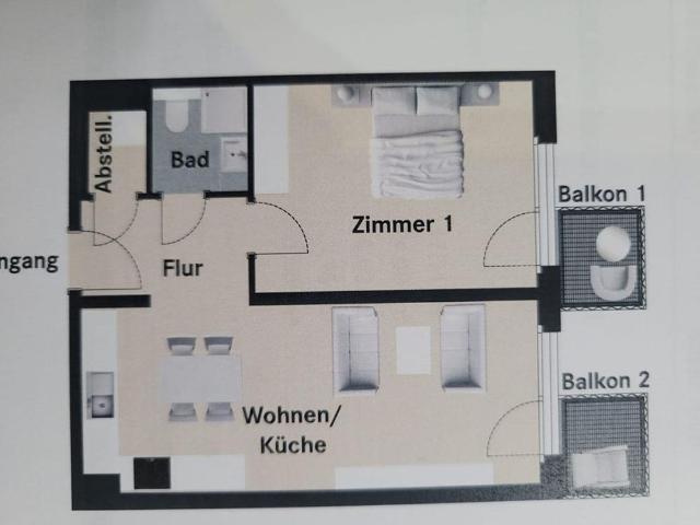 Apartment mieten in Wesseling, Nordrhein-Westfalen