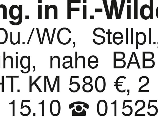 Wohnung mieten in Fichtenau, Baden-Württemberg