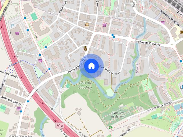 Apartment mieten in Quartier Mouline, Chavannes-près-Renens
